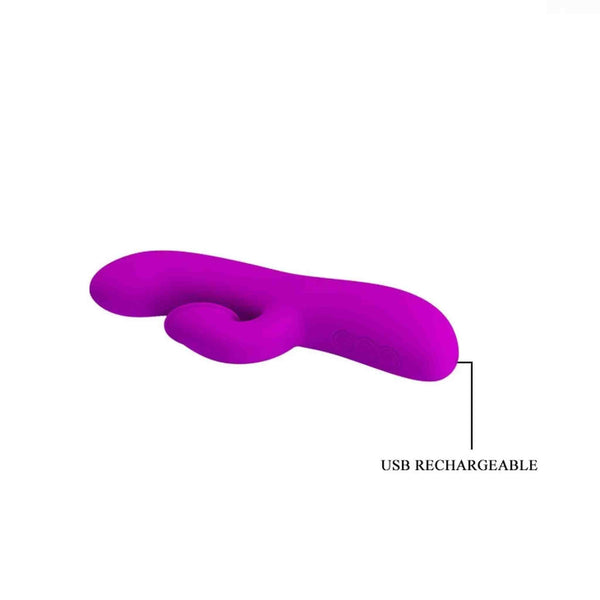 Anthony Vibratore Rabbit Con Succhiaclitoride Integrato