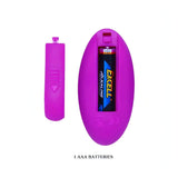 Arvin, ovetto vibrante wireless - Viola, silicone