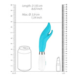 Athos Vibratore Rabbit Azzurro