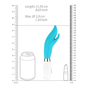 Athos Vibratore Rabbit Azzurro