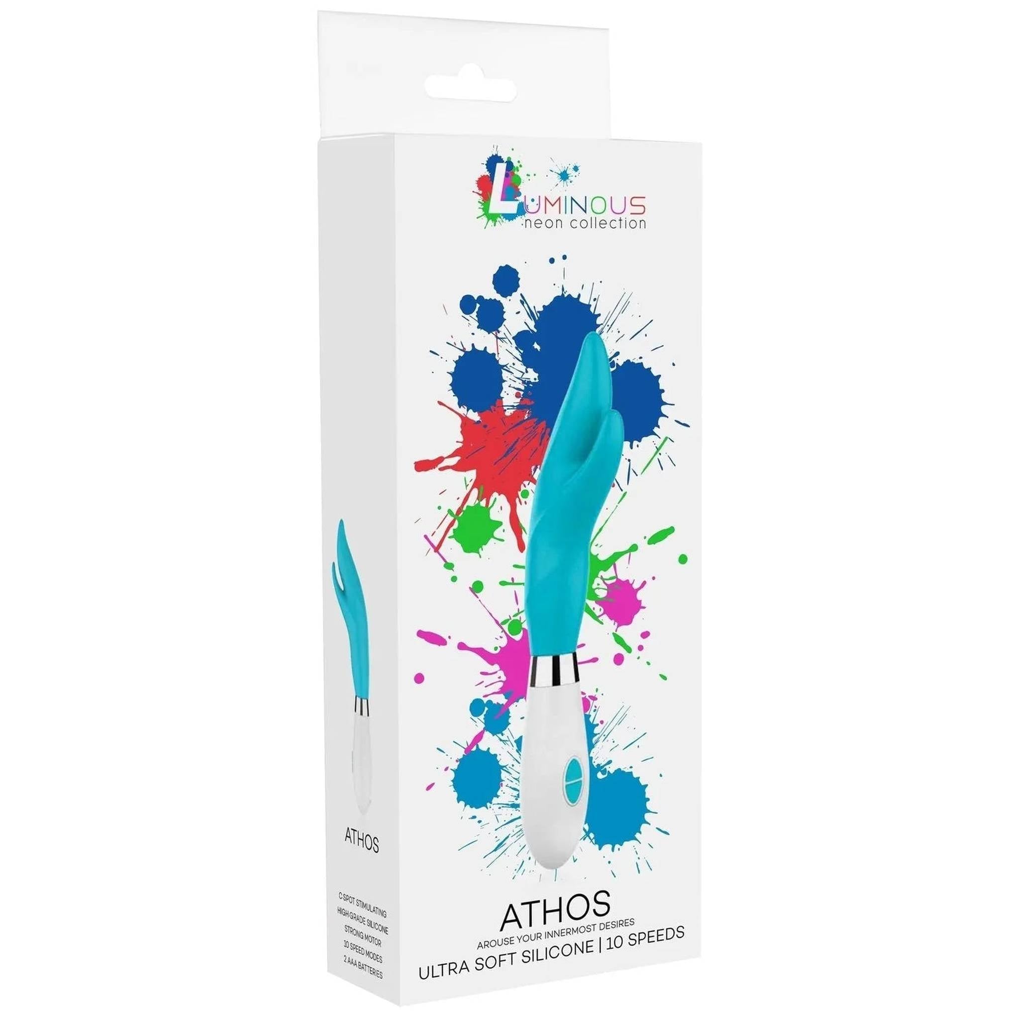 Athos Vibratore Rabbit Azzurro