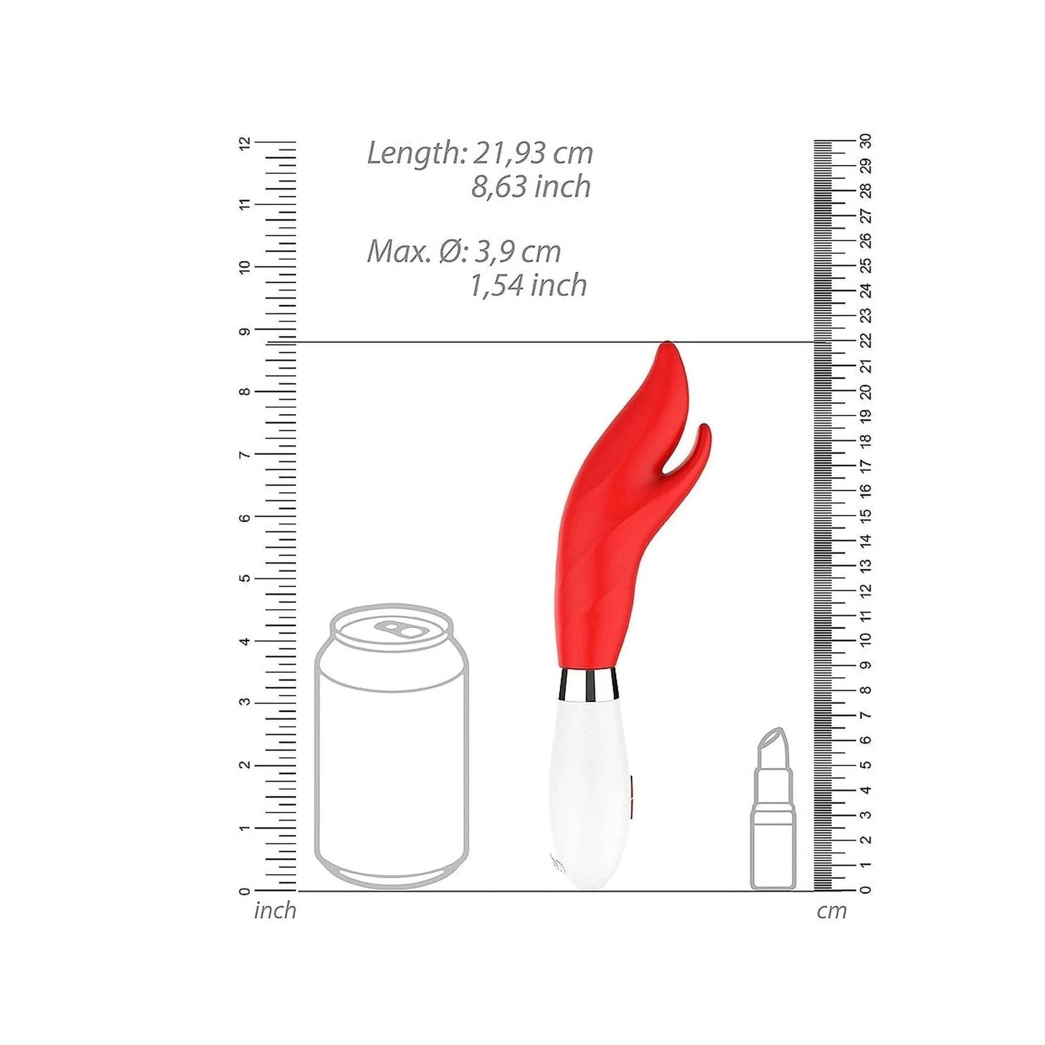 Athos Vibratore Rabbit Rosso
