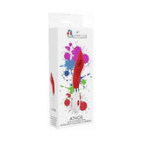 Confezione vibratore Athos neon collection in silicone ultra soft 10 velocità