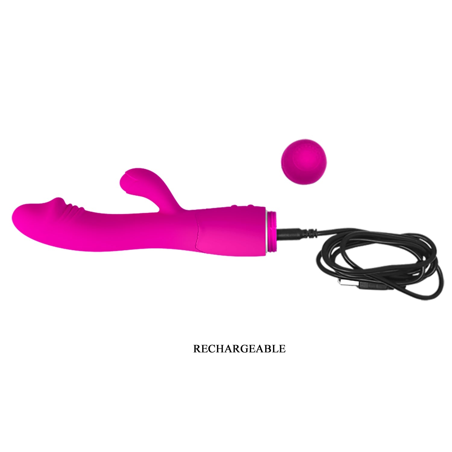 Snappy Vibratore Rabbit Ricaricabile con 30 diverse modalità di vibrazione