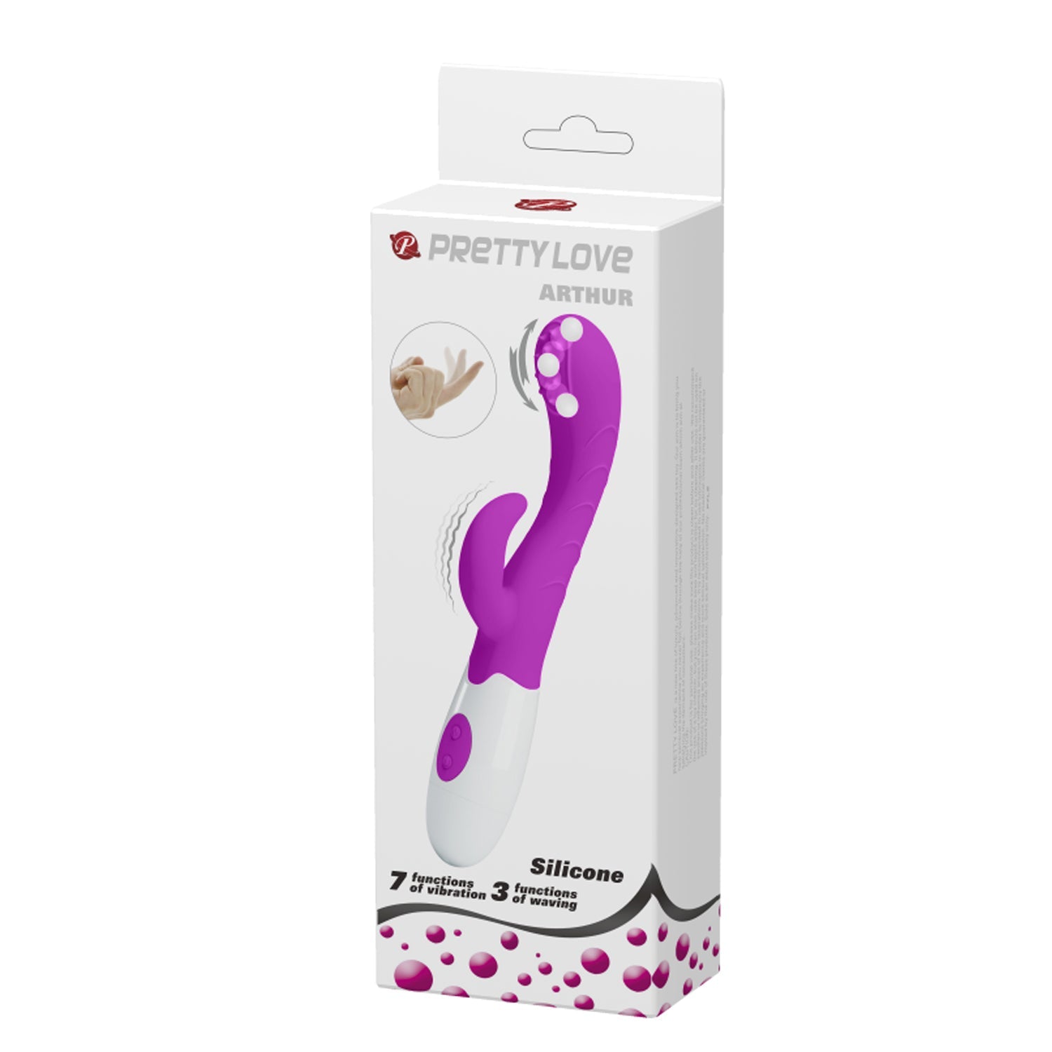 Arthur Vibratore Rabbit con Funzione di Waving