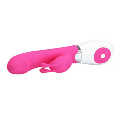 Vibratore Rabbit in silicone - 30 modalità di vibrazione, Viola