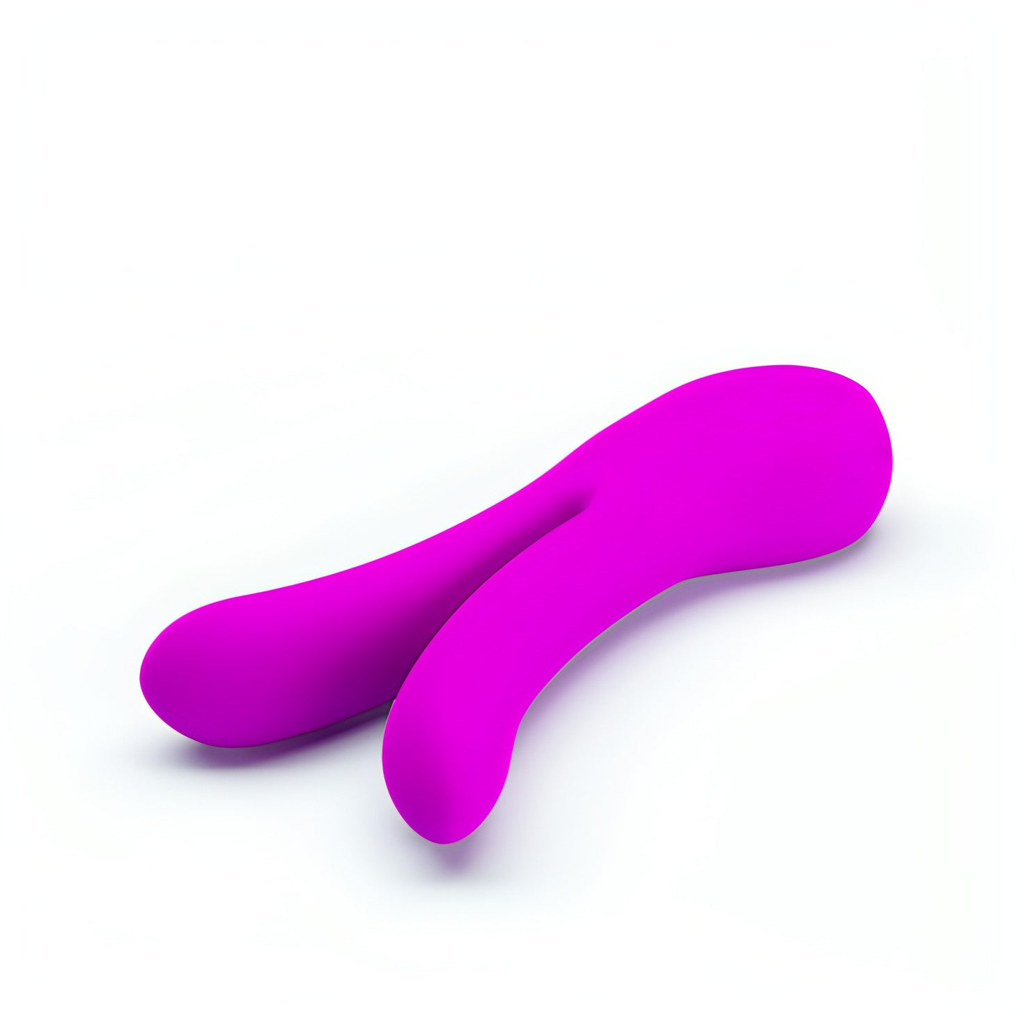 Ulysses Vibratore Rabbit con 12 diversi programmi di vibrazioni e Memory Function - Silicone, Ricaricabile, Viola