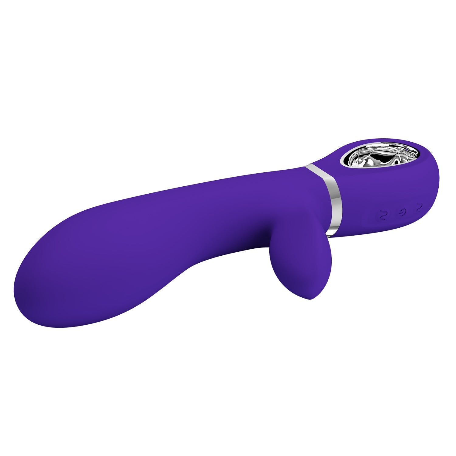 Vibratore Rabbit in 100% Silicone Medicale con 12 diverse modalità di vibrazione, Ricaricabile