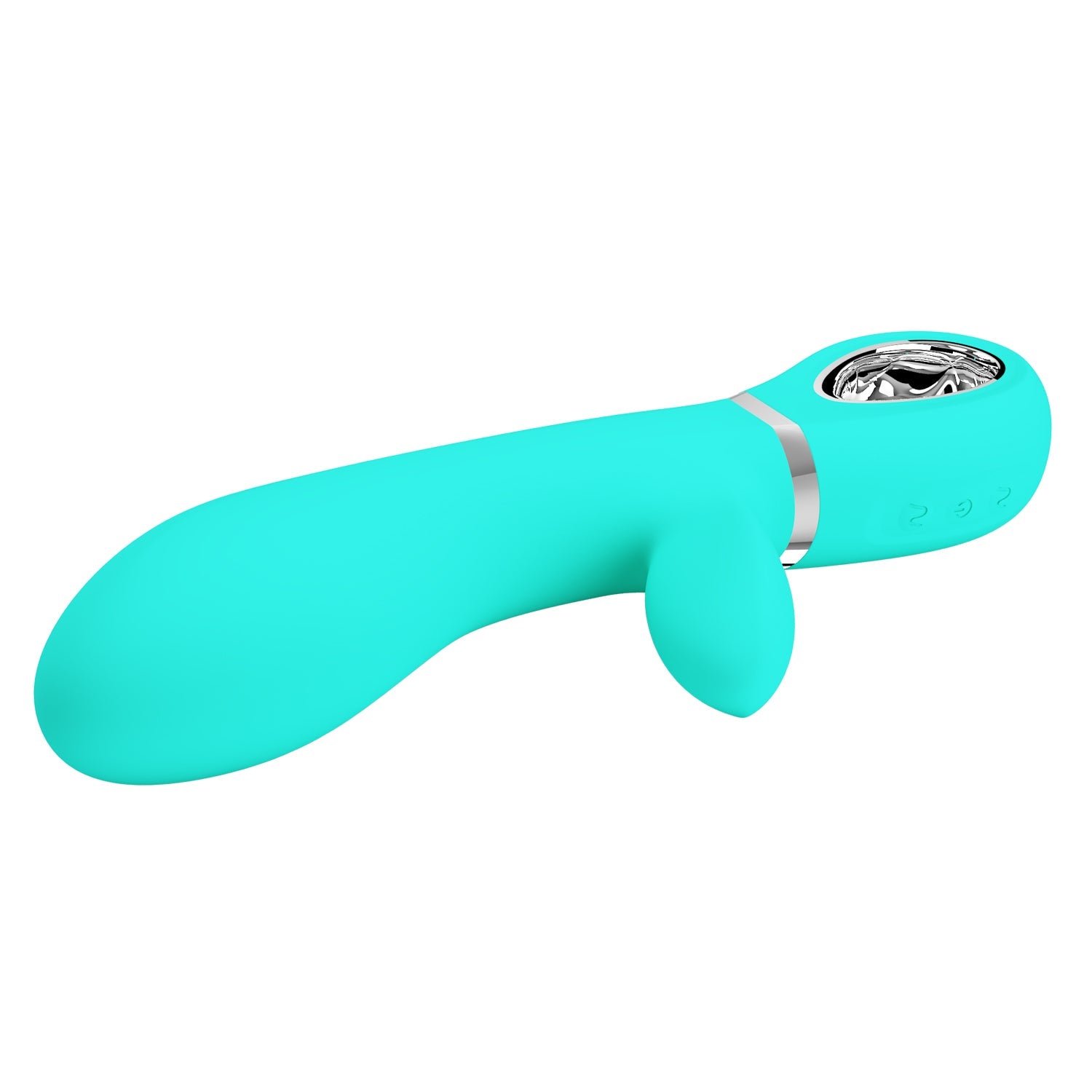 Vibratore Rabbit in 100% Silicone Medicale con 12 diverse modalità di vibrazione, Ricaricabile