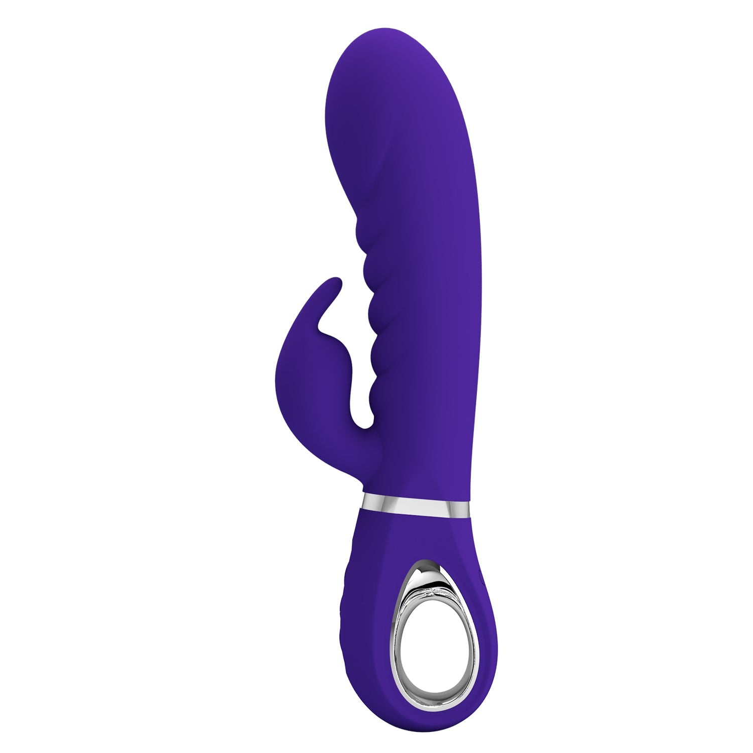 Vibratore Rabbit in 100% Silicone Medicale con Scanalature Extra Stimolanti