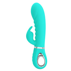 Vibratore Rabbit in 100% Silicone Medicale con Scanalature Extra Stimolanti