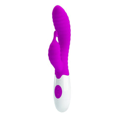 Hyman Vibratore Rabbit in Silicone con 30 modalità di vibrazione