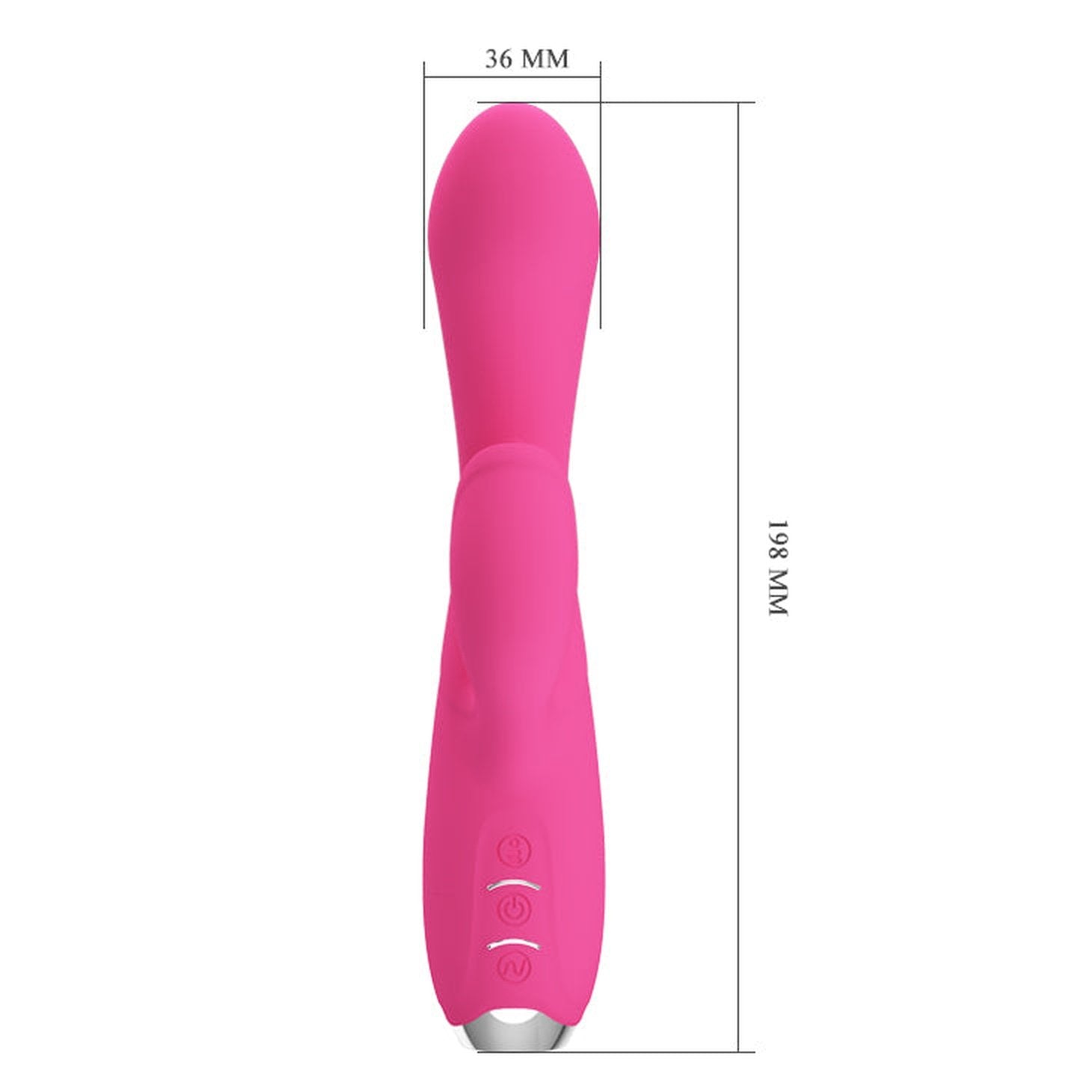 Vibratore Rabbit con lecca clitoride - 12 modalità di vibrazione e 3 di suzione - Silicone Medicale, Ricaricabile, Viola