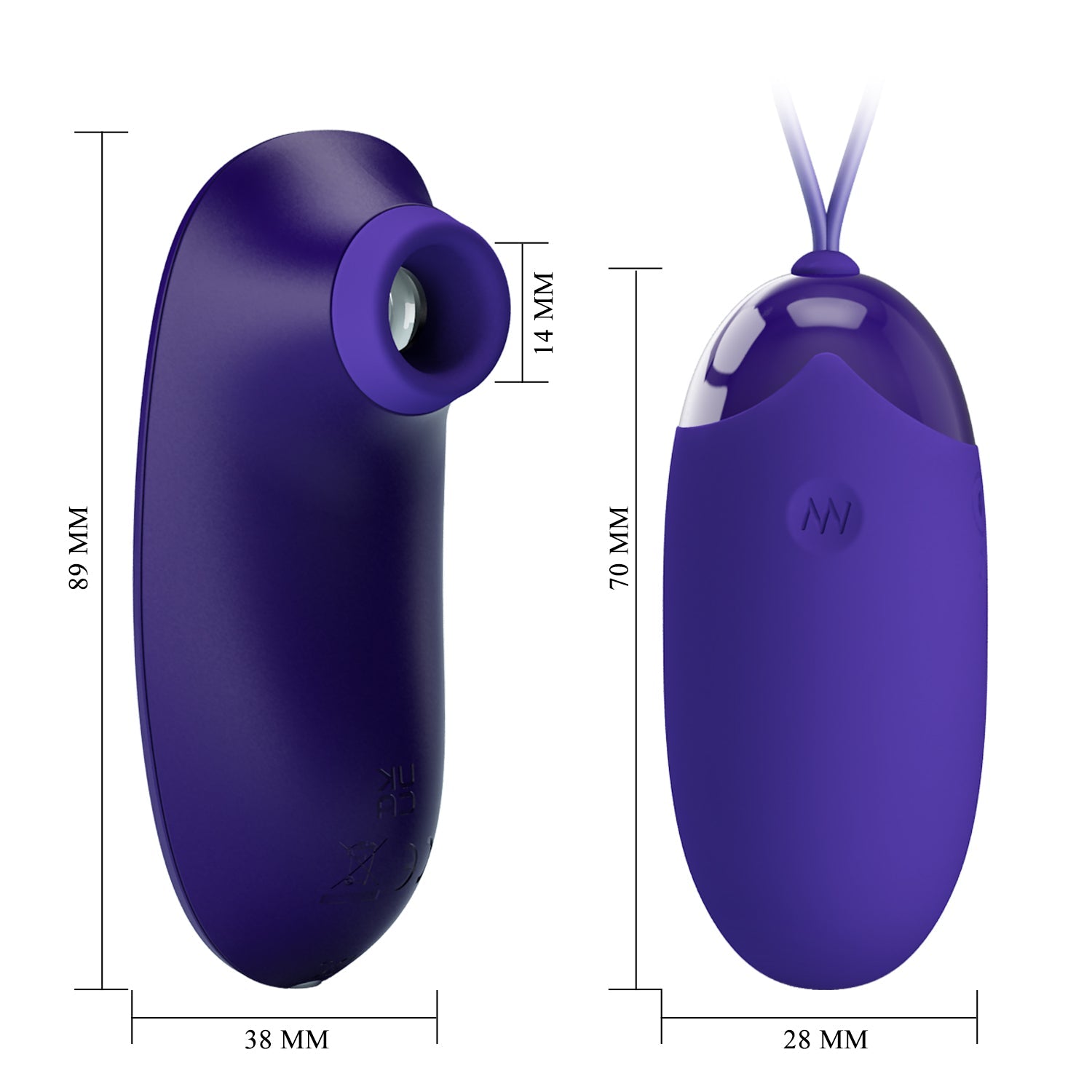 Pleasure Combo Set: Succhiaclitoride con Ovetto Vibrante Wireless