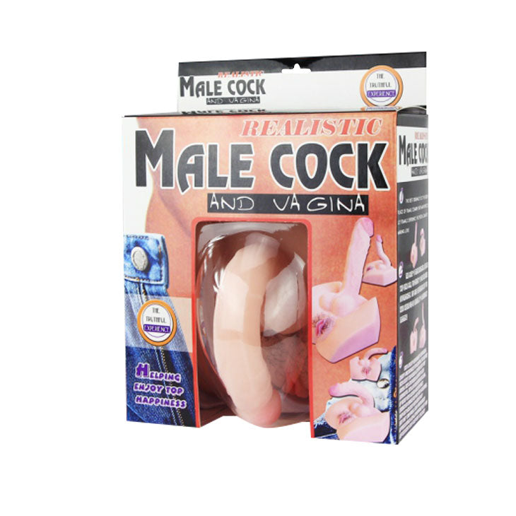 2 in 1 Masturbatore Pene e Vagina