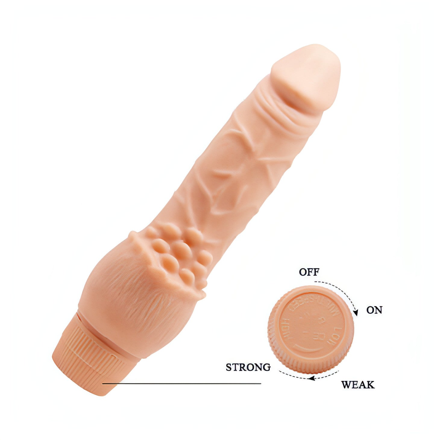 Barbara Clark Realistic Multi-Speed Vibrator 7.6"