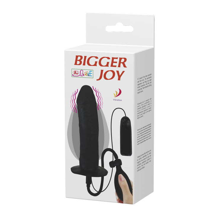 Bigger Joy Inflatable Penis Black 2