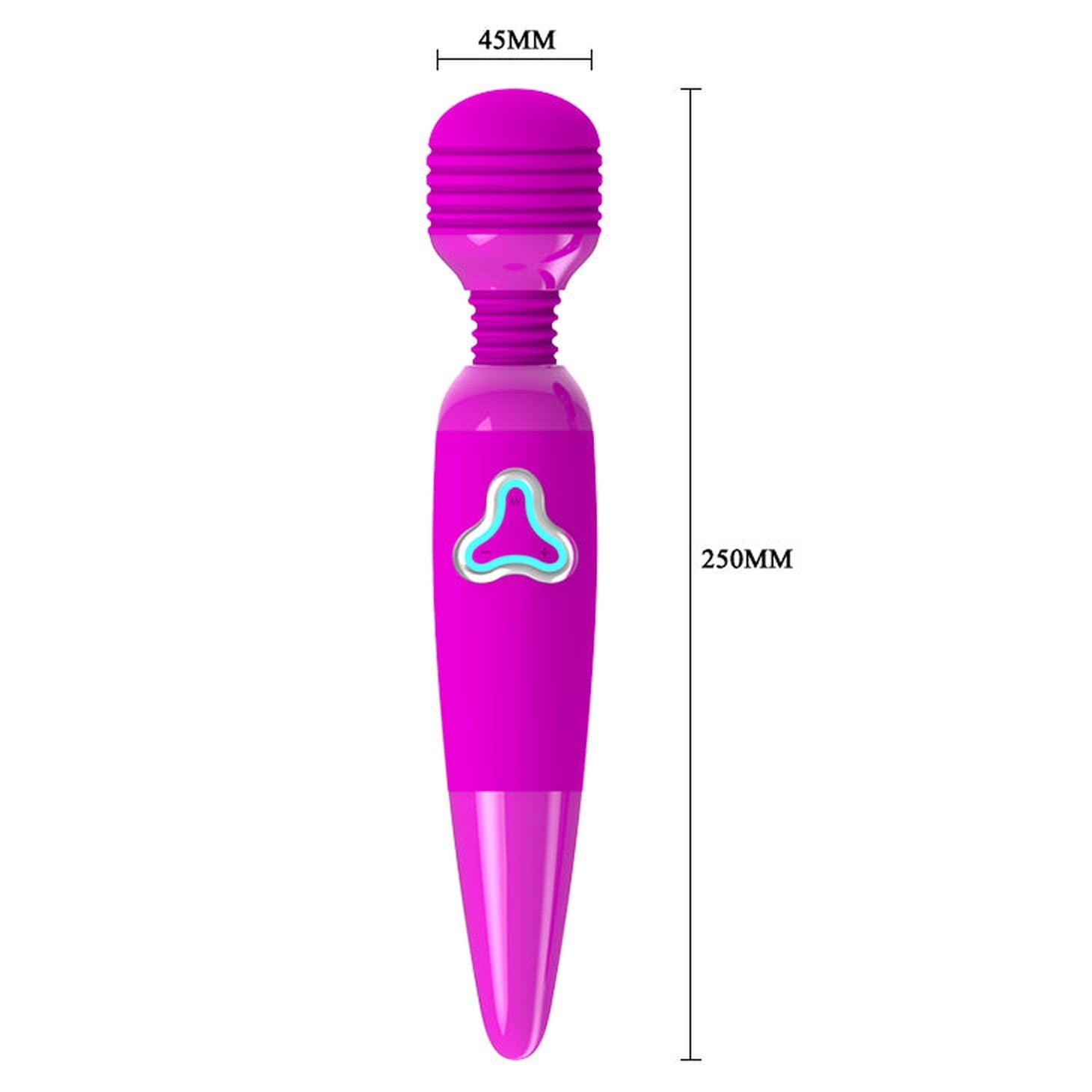 Power Wand con 7 diverse modalità di vibrazione - Ricaricabile, Viola