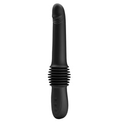 Pazuzu Vibratore Up & Down espandibile di 7 cm con 3 diverse intensità - Nero, Silicone, Ricaricabile