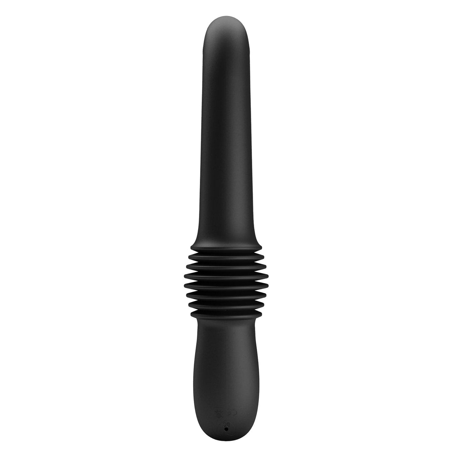 Pazuzu Vibratore Up & Down espandibile di 7 cm con 3 diverse intensità - Nero, Silicone, Ricaricabile