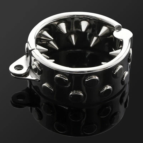Ballstretcher in Acciaio con Spikes Interni e Chiusura