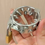 Ballstretcher in Acciaio con Spikes Interni e Chiusura