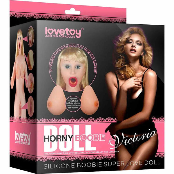 Bambola Bionda Super Realistica con Volto in 3d, Parrucca, Seni Morbidi e Ano e Vagina in Silicone