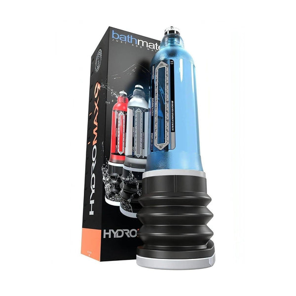 Bathmate Hydromax X9 pompa pene azzurra con scatola e varianti