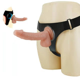 Harness Strapon Nero Indossato su Manichino con Inserzione Meccanismo