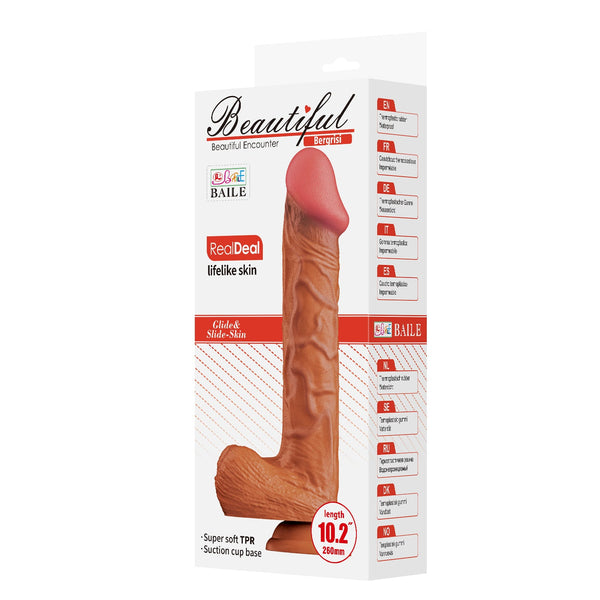 Bergrisi Fallo Scappellabile Con Venature 10.2″