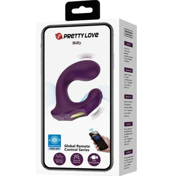 Billy Vibratore Doppio con Comando da APP Mobile