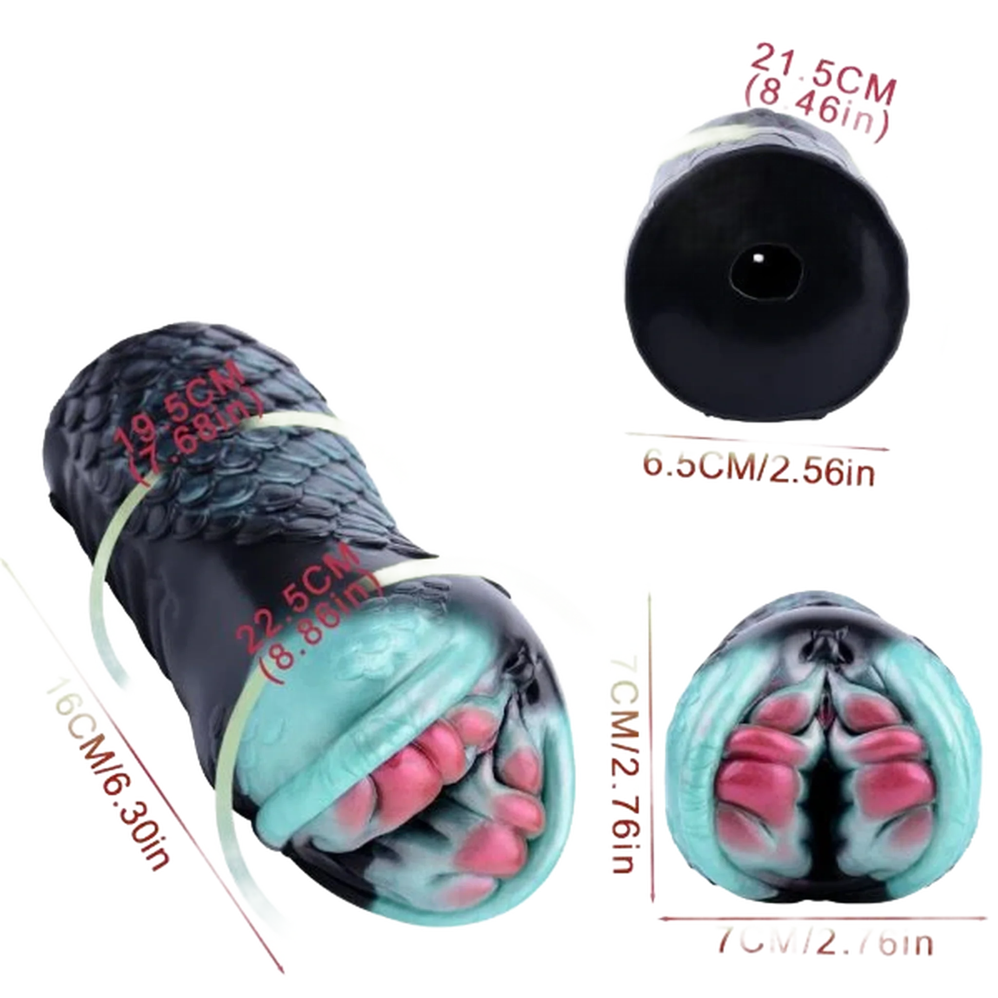 Black Mamba-Snake Masturbator