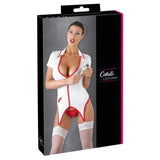 Body Con Taglio a Camice da Infermiera Sexy