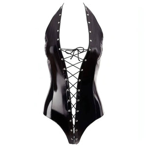 Body Fetish in Wetlook con Allacciatura Lace-Up