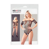 Packaging NO:XQSE CROTCHLESS BODY con foto frontale e posteriore del modello
