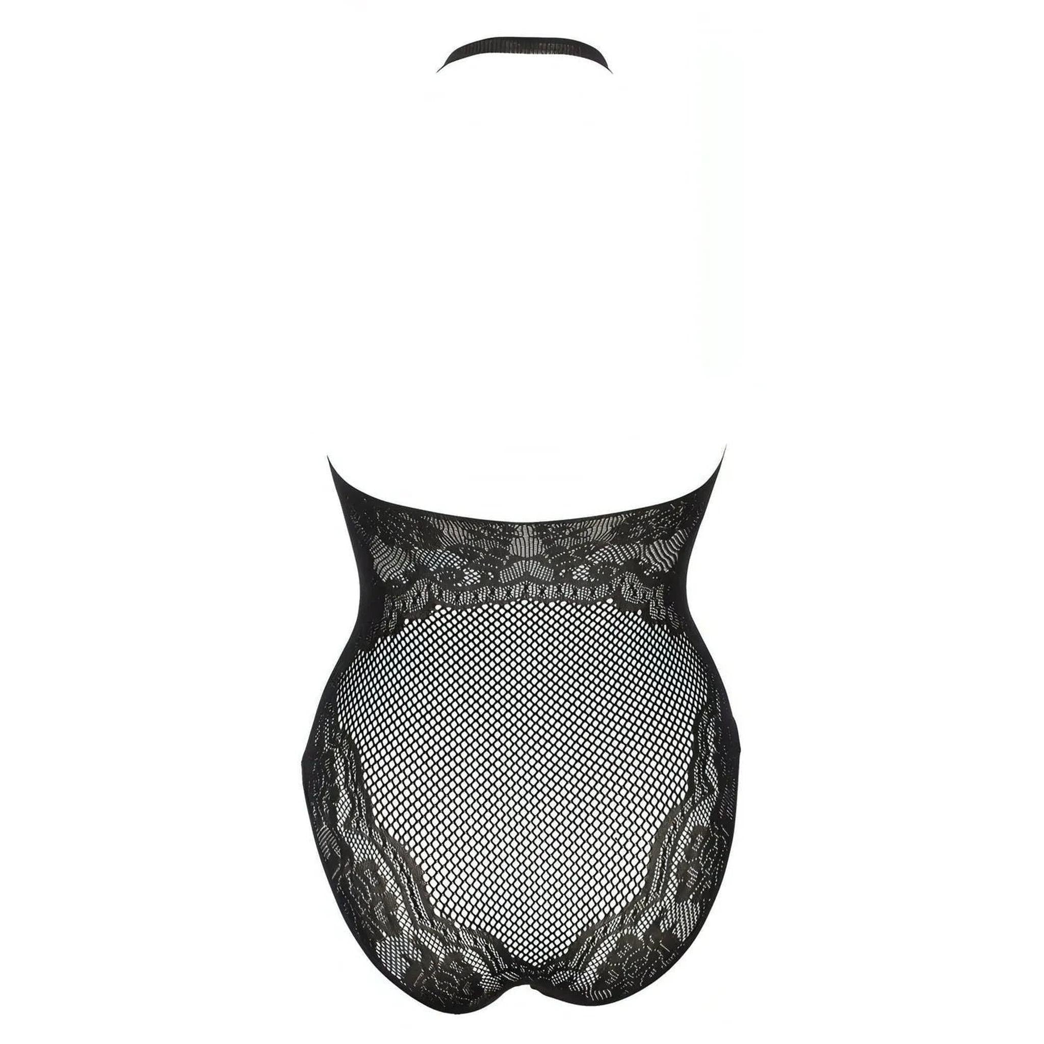 Bodya Rete Intrecciata con Collo Alto