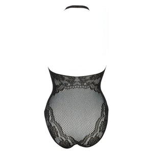 Bodya Rete Intrecciata con Collo Alto