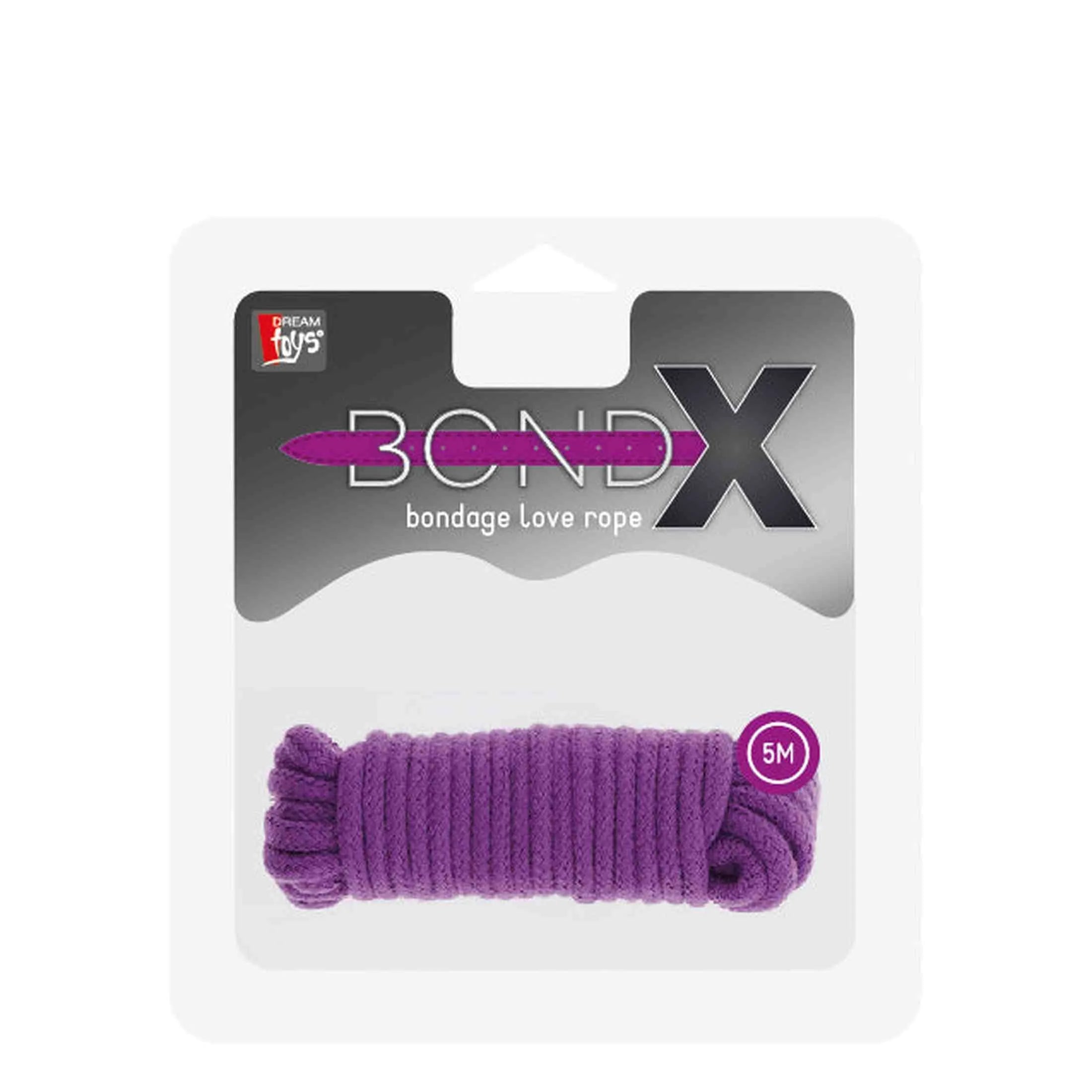 BondX Bondage Love Rope 5Mt – Viola