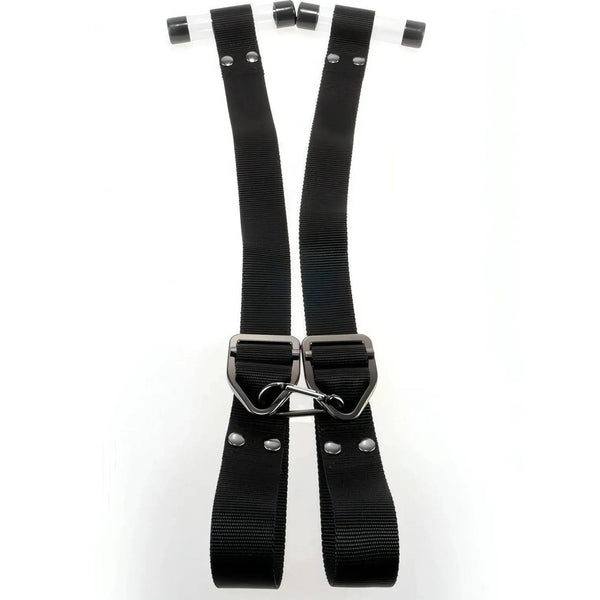 Bondage Door Cuffs - Black