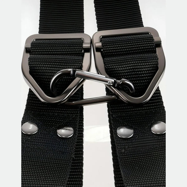 Bondage Door Cuffs - Black