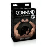 Bondage Door Cuffs - Black
