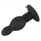 Bouncing Plug Anale Nero Rimbalzante