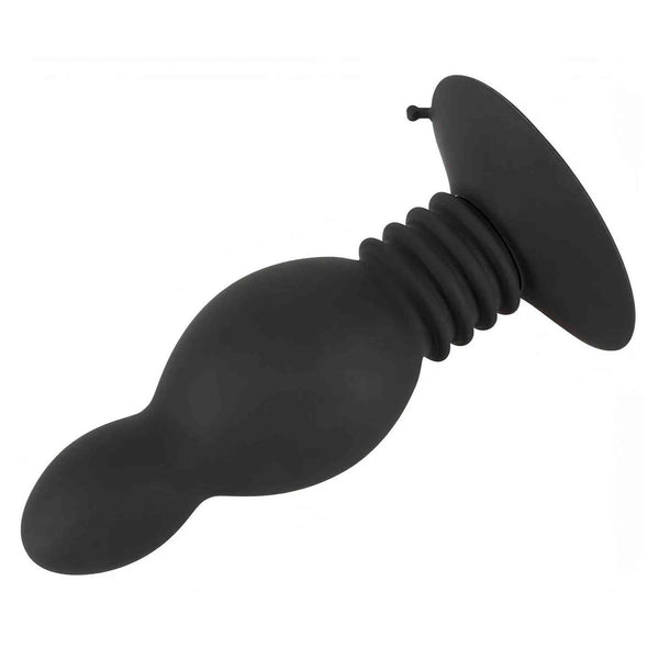 Bouncing Plug Anale Nero Rimbalzante