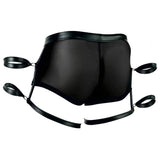 Boxer Sexy Uomo con Stringhe e Polsiere