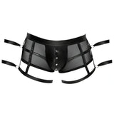 Boxer Sexy Uomo con Stringhe e Polsiere