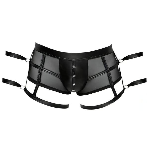 Boxer Sexy Uomo con Stringhe e Polsiere