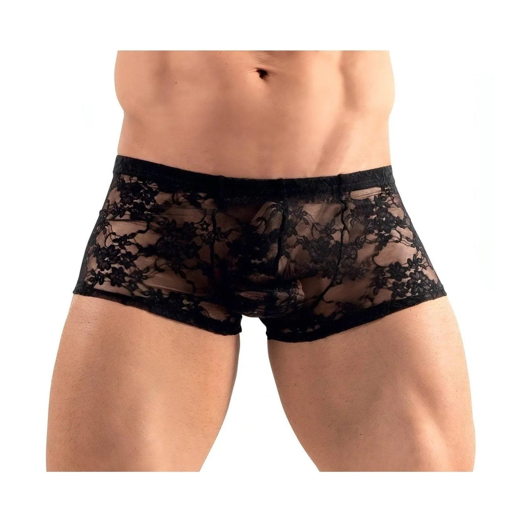 Boxer in pizzo ricamato