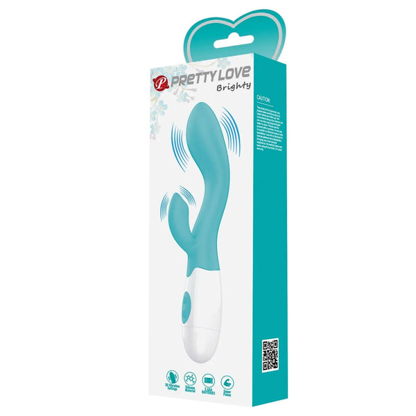 Brighty Vibratore Rabbit con 30 modalità di vibrazione