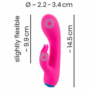 Bunt Vibratore Rabbit da 14.5 cm