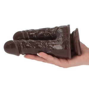 Caino & Abele Dildo Doppio Con Ventosa